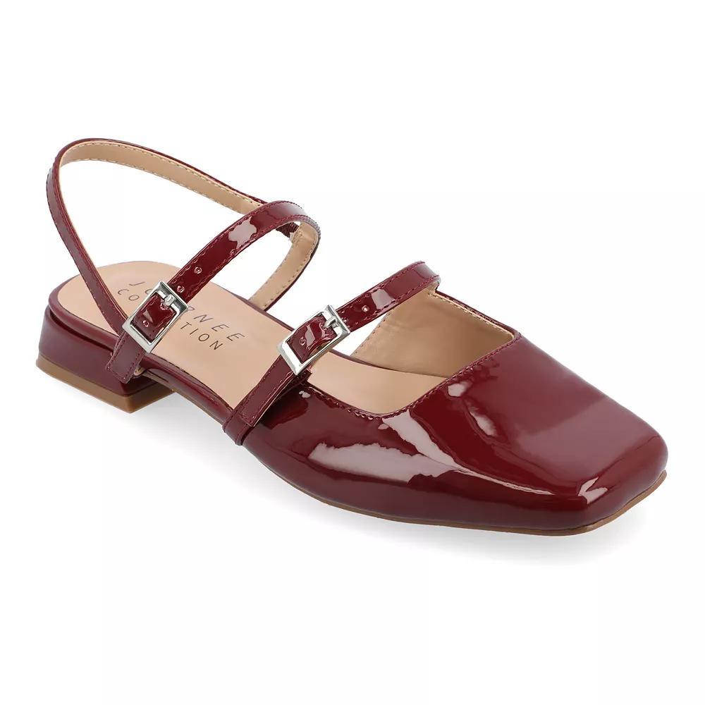 Journee Tru Comfort Foam™ Gretchenn Women's Flats, Size: 9 Wide, Red Product Image