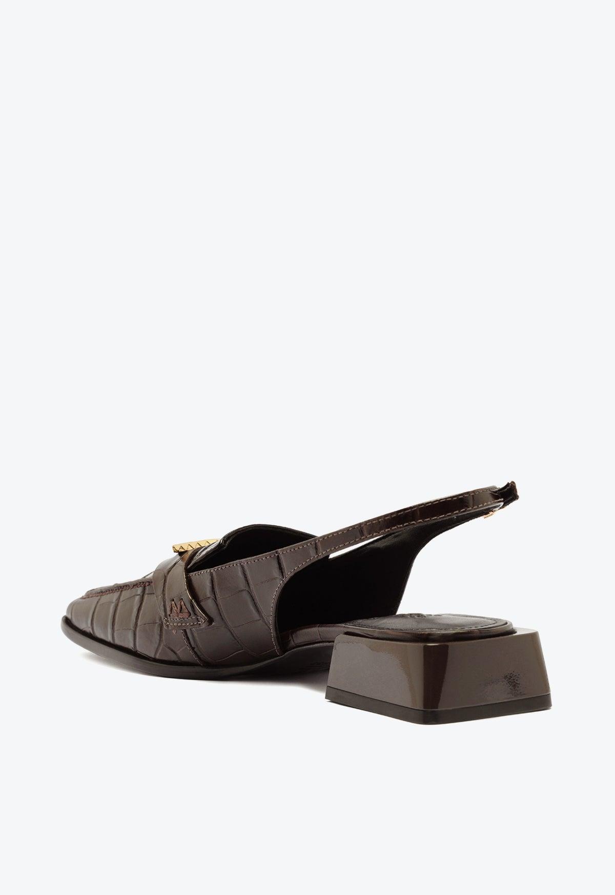 Arizona Sling Block Leather Pump Product Image