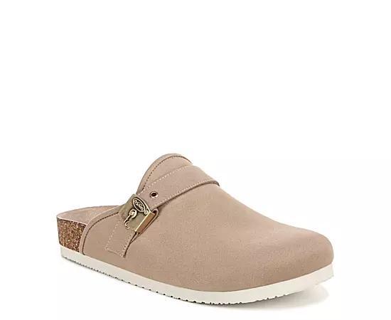 Dr. Scholls Louis Iconic Womens Clogs Brown Taupe Product Image