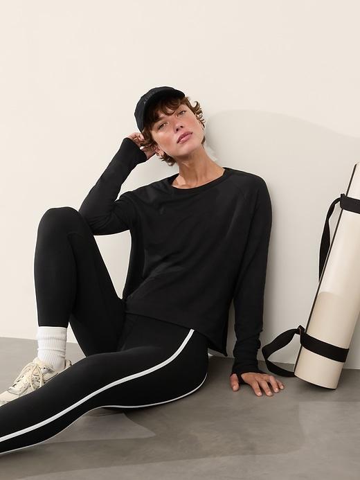 Coaster Luxe Recover High Hip Sweatshirt Product Image