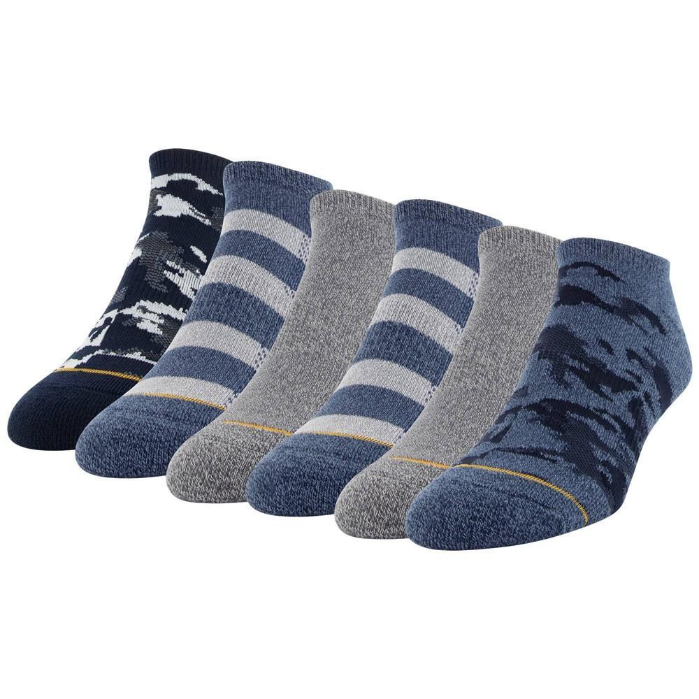 Signature Gold by GOLDTOE Men's Modern Essential 6pk No Show Dress Socks - White 6-12.5 Product Image
