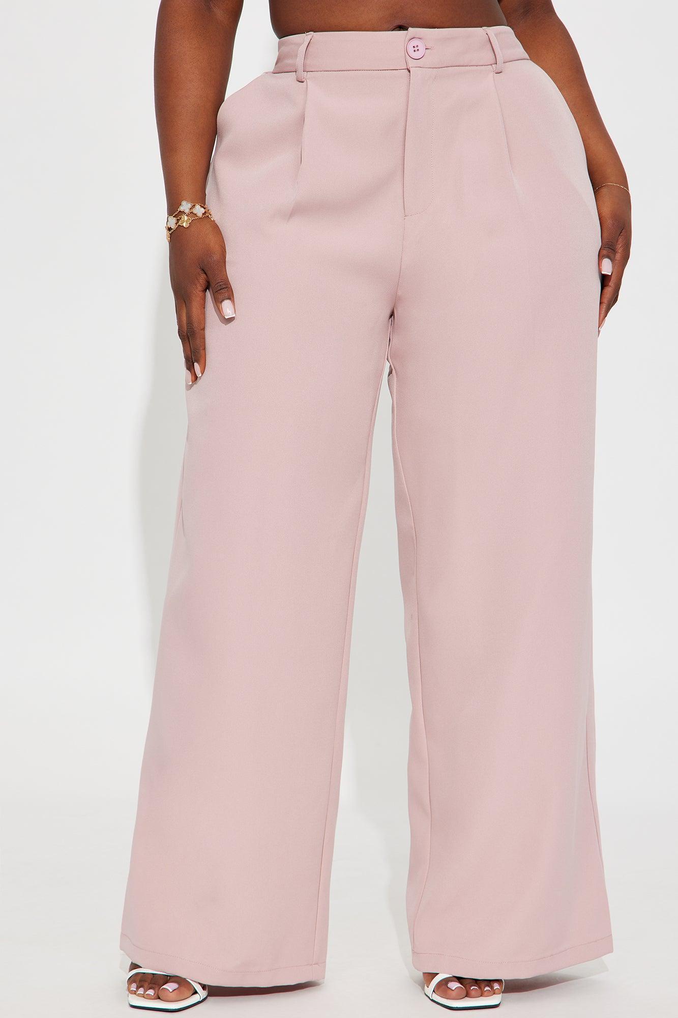 High Investment Trouser Pant - Blush Female Product Image