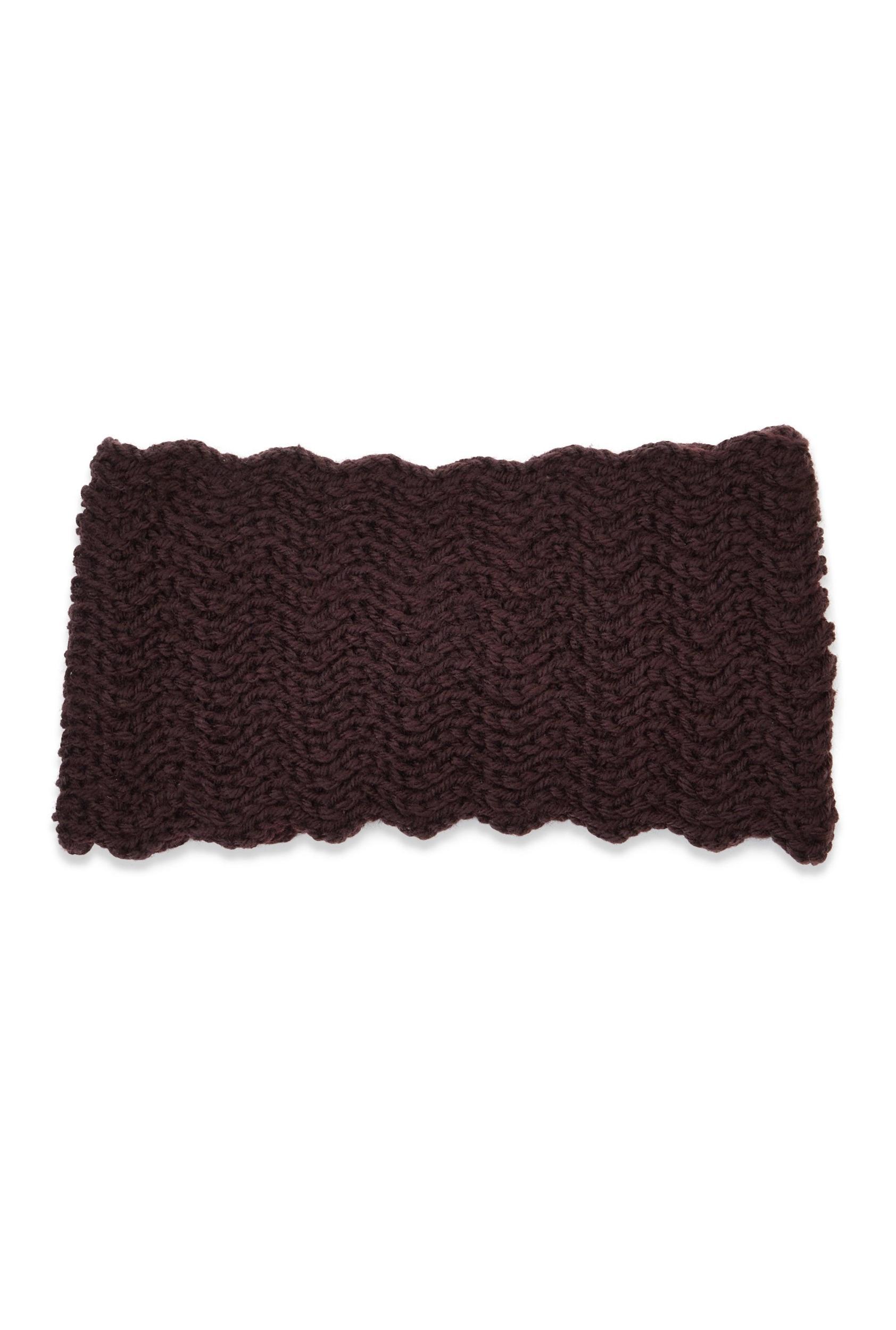 Crochet Bow Headband Female Product Image