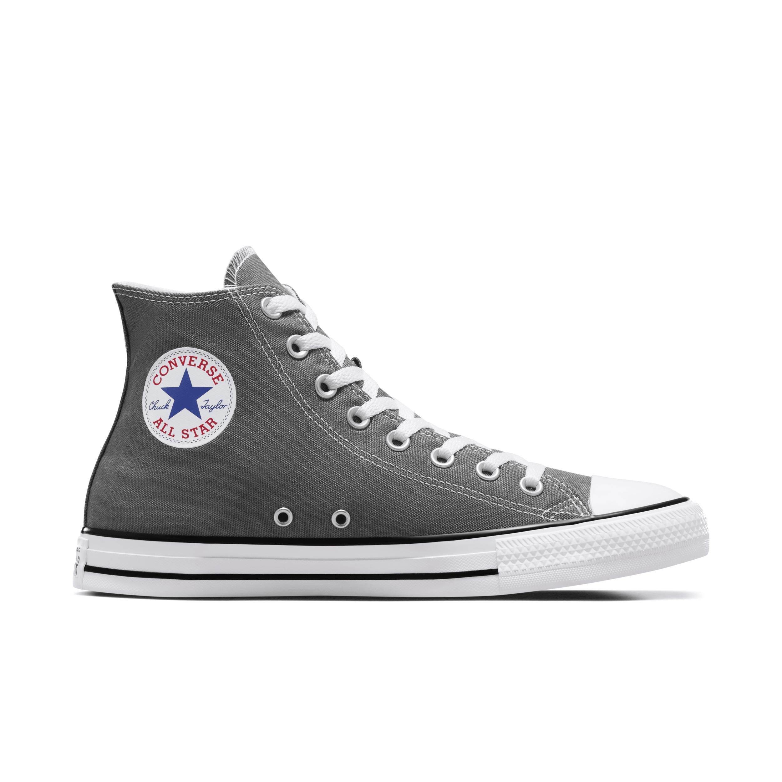 Adult Converse All Star Chuck Taylor High-Top Sneakers, Womens Grey Product Image