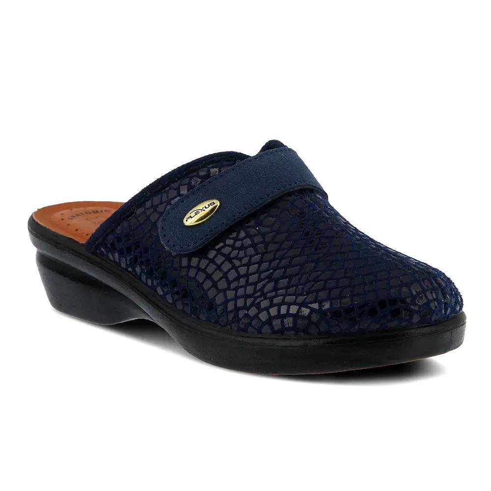 Flexus by Spring Step Merula Women's Mules, Size: 42, Blue Product Image