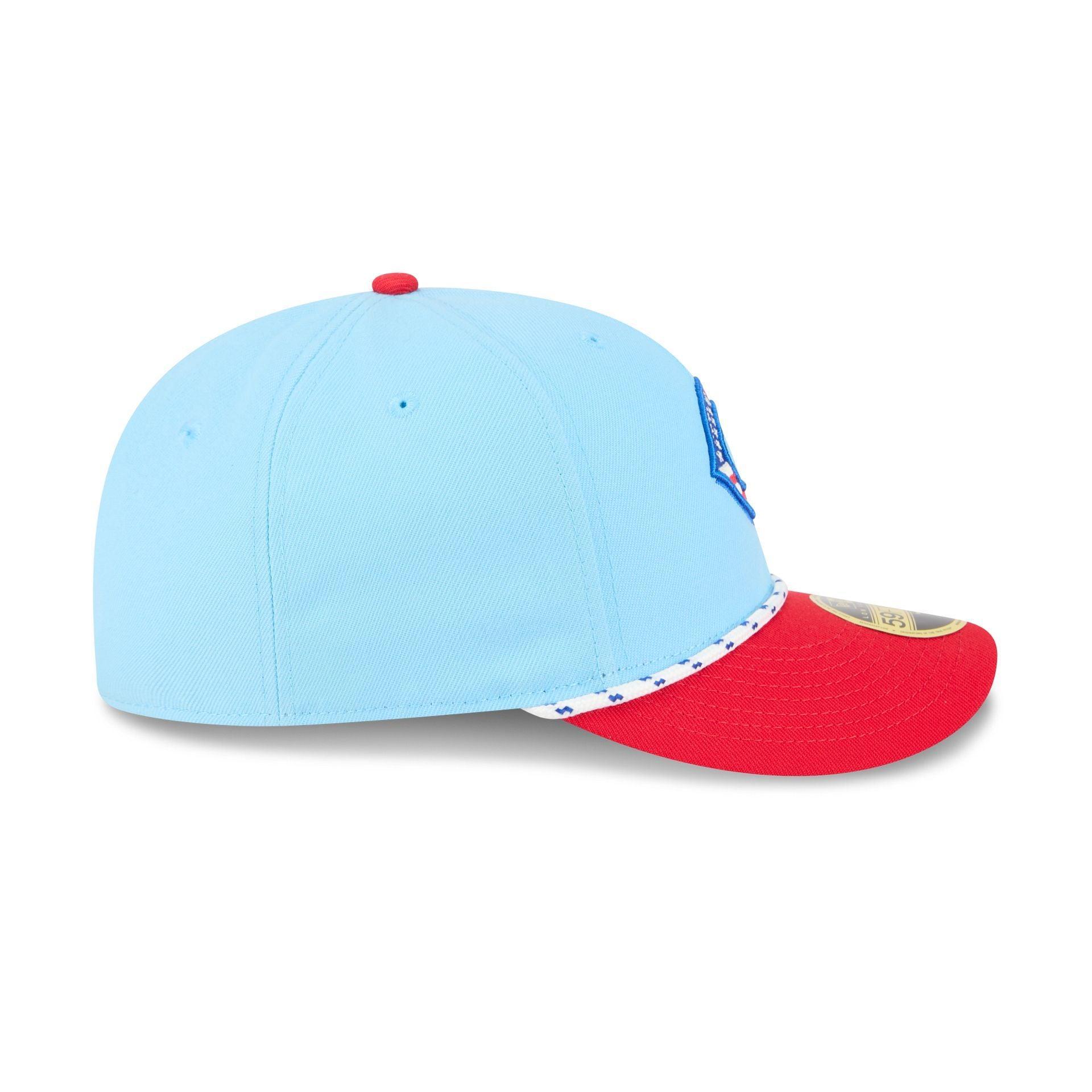 Cincinnati Reds Independence Day 2025 Low Profile 59FIFTY Fitted Hat Male Product Image
