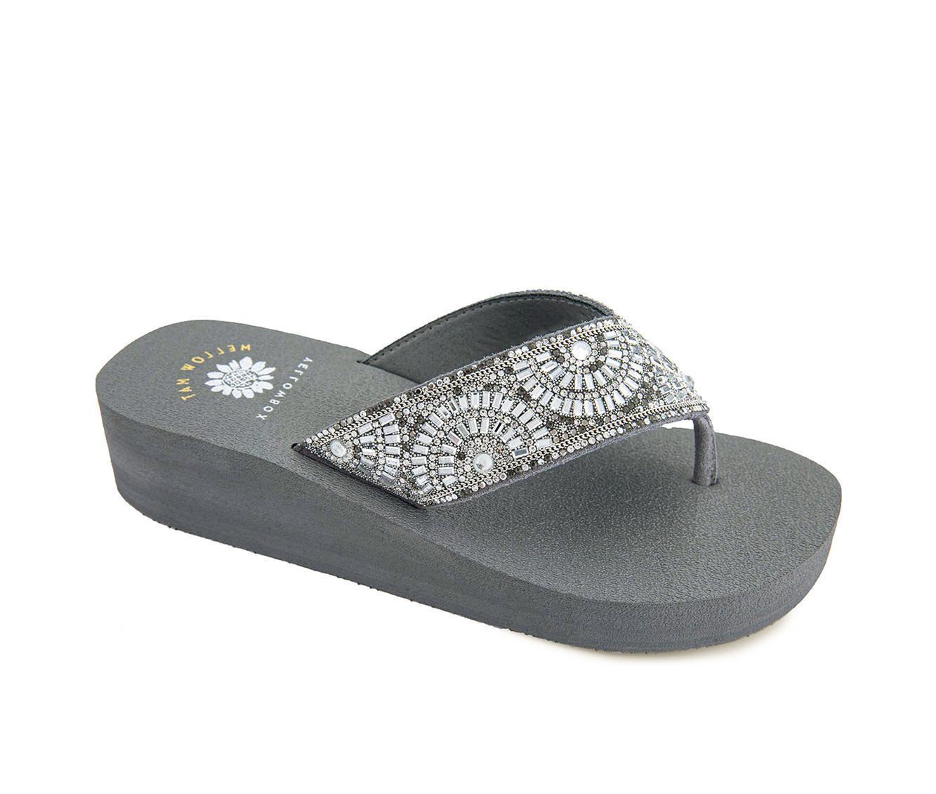 Women's Yellow Box Laina Wedge Flip-Flops Product Image