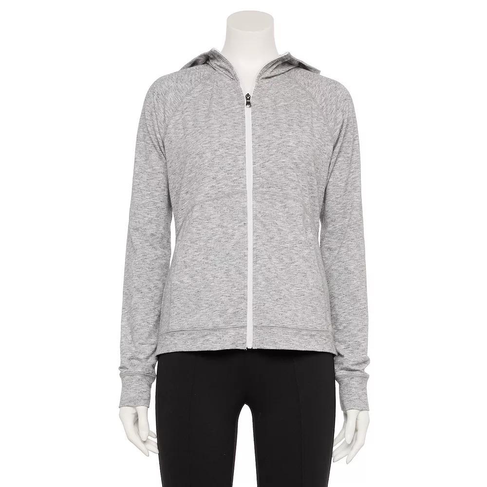 Women's Tek Gear® Essential Jacket, Size: XS, Gray Grey Product Image