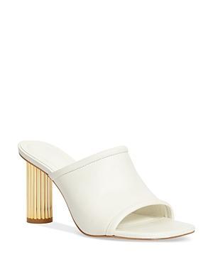 Womens Winston 80MM Leather Mules Product Image
