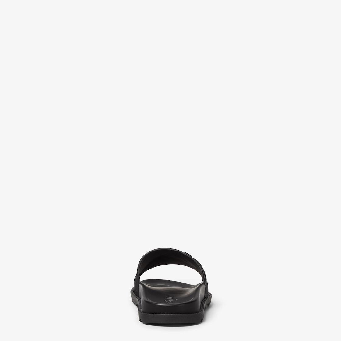 SlidesBlack rubber footbed Product Image