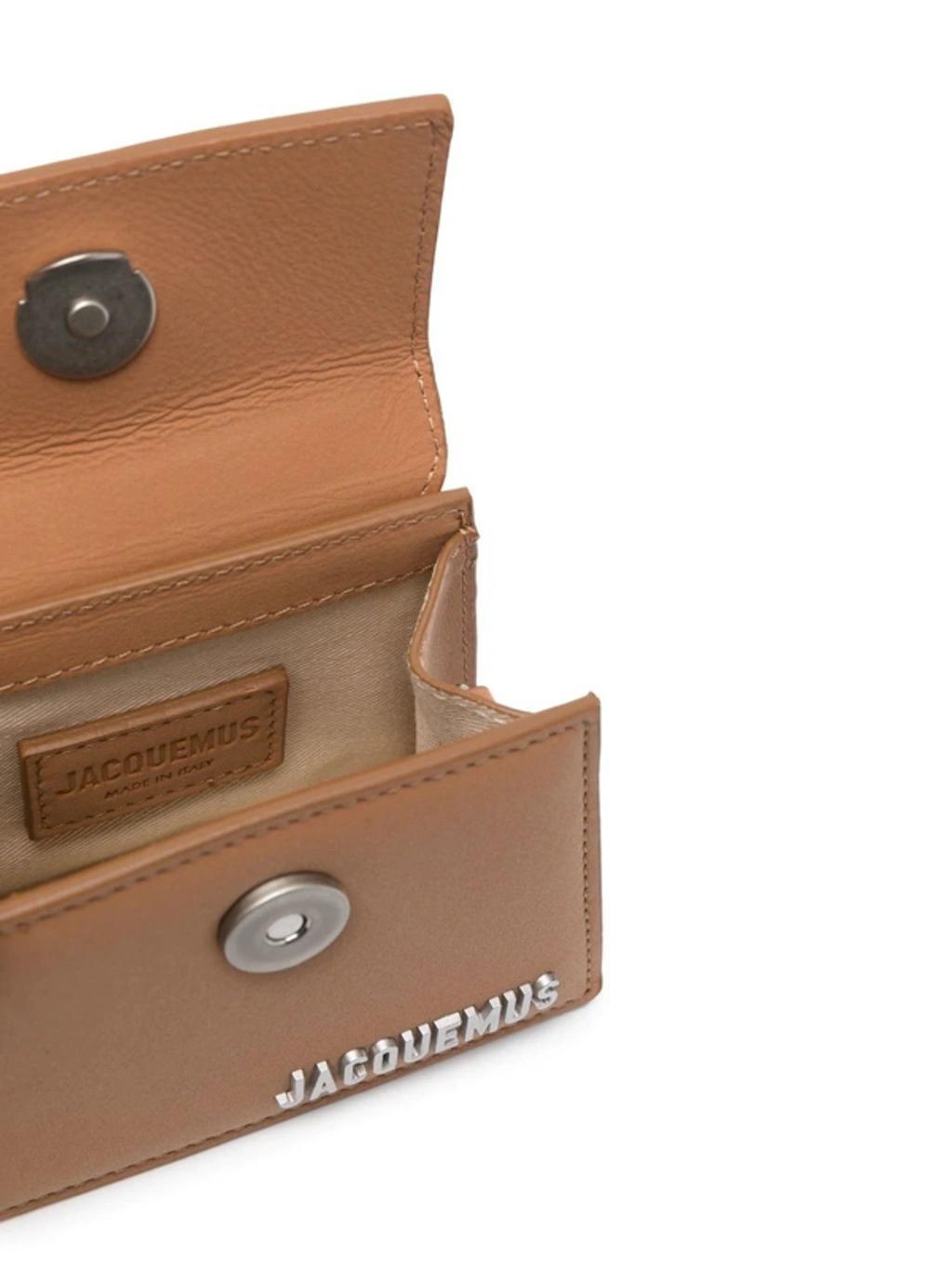 JACQUEMUS Le Chiquito Homme Mini Handbag In Brown Product Image