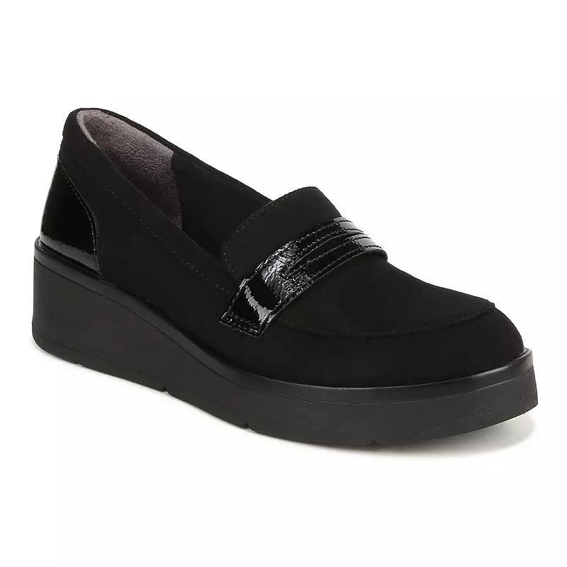 LifeStride Fast Track Women's Slip-on Wedge Loafers, Size: 8, Brown Fabric Product Image