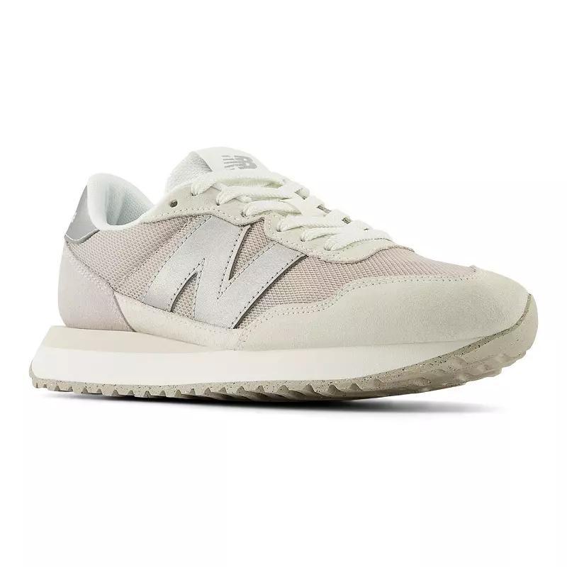 New Balance® 237 Women's Sneakers, Size: 12, White Pink Product Image