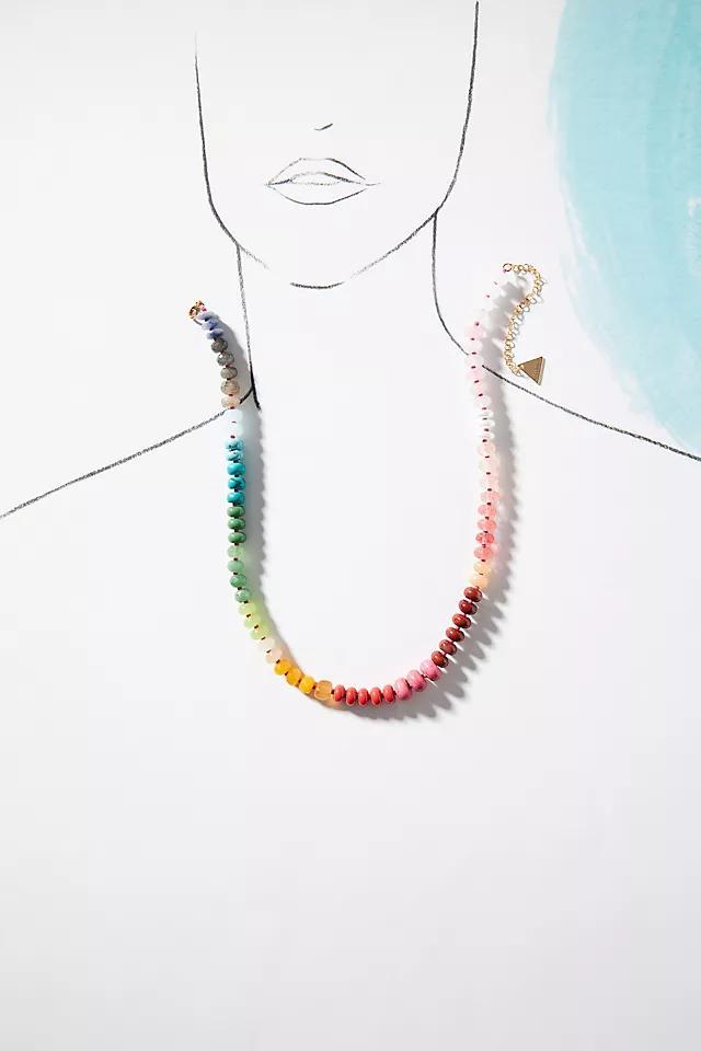 Rainbow Stone Necklace Product Image