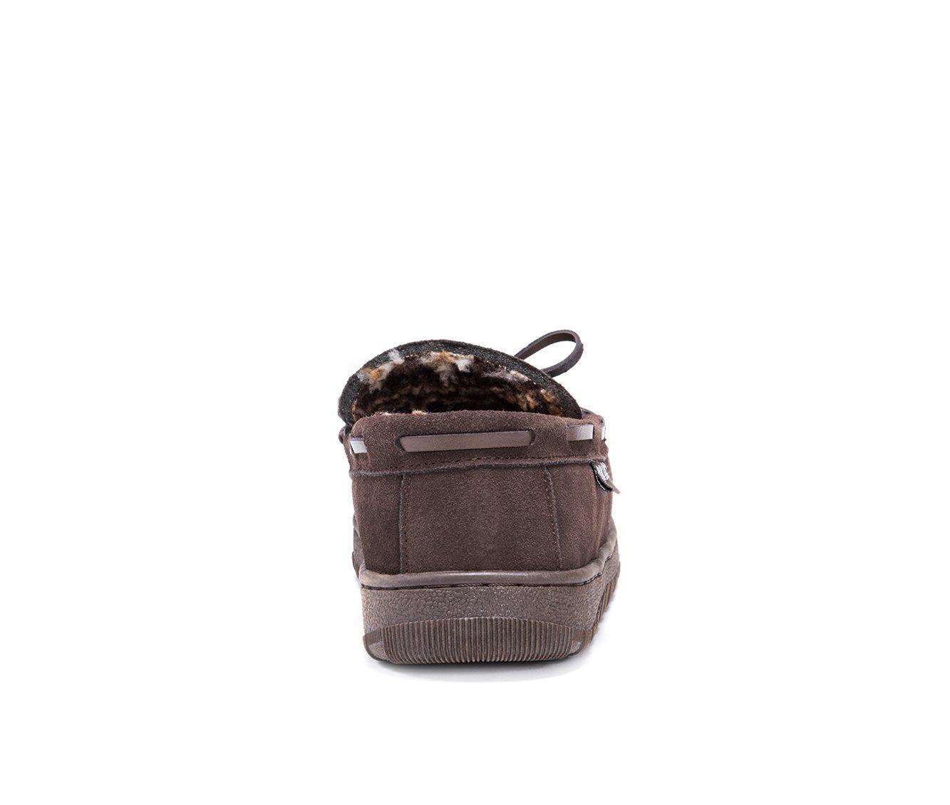 MUK LUKS Men's Paul Printed Berber Suede Moccasins Product Image