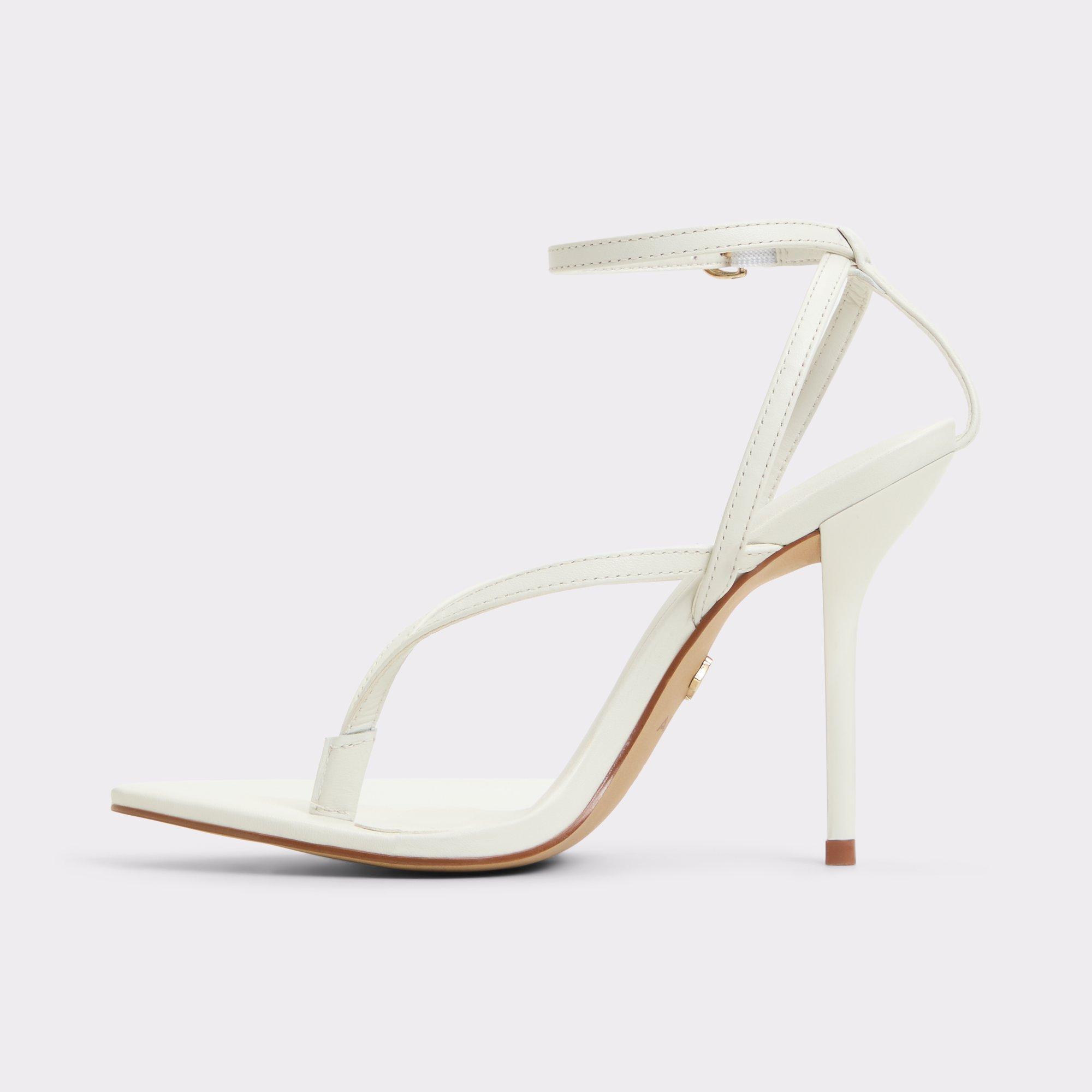 Abyfindley White/Bone Women's Strappy sandals | ALDO US Product Image