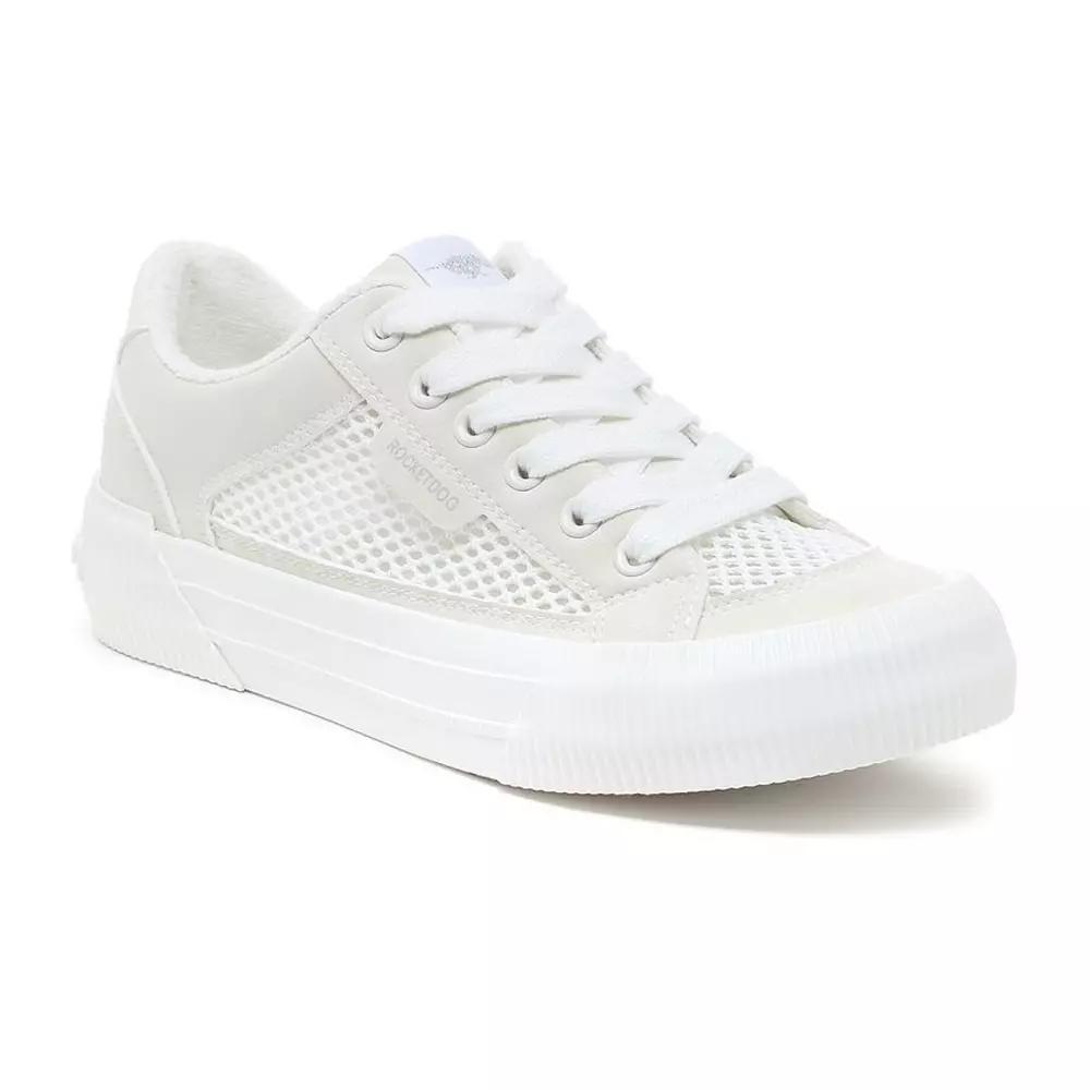 Rocket Dog Cheery Women's Sneakers, Size: 9, White Mesh Product Image