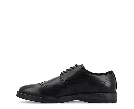 VANCE Ozzy Men's Wingtip Tru Comfort Foam Hybrid Dress Shoes, Size: 10, Red Product Image