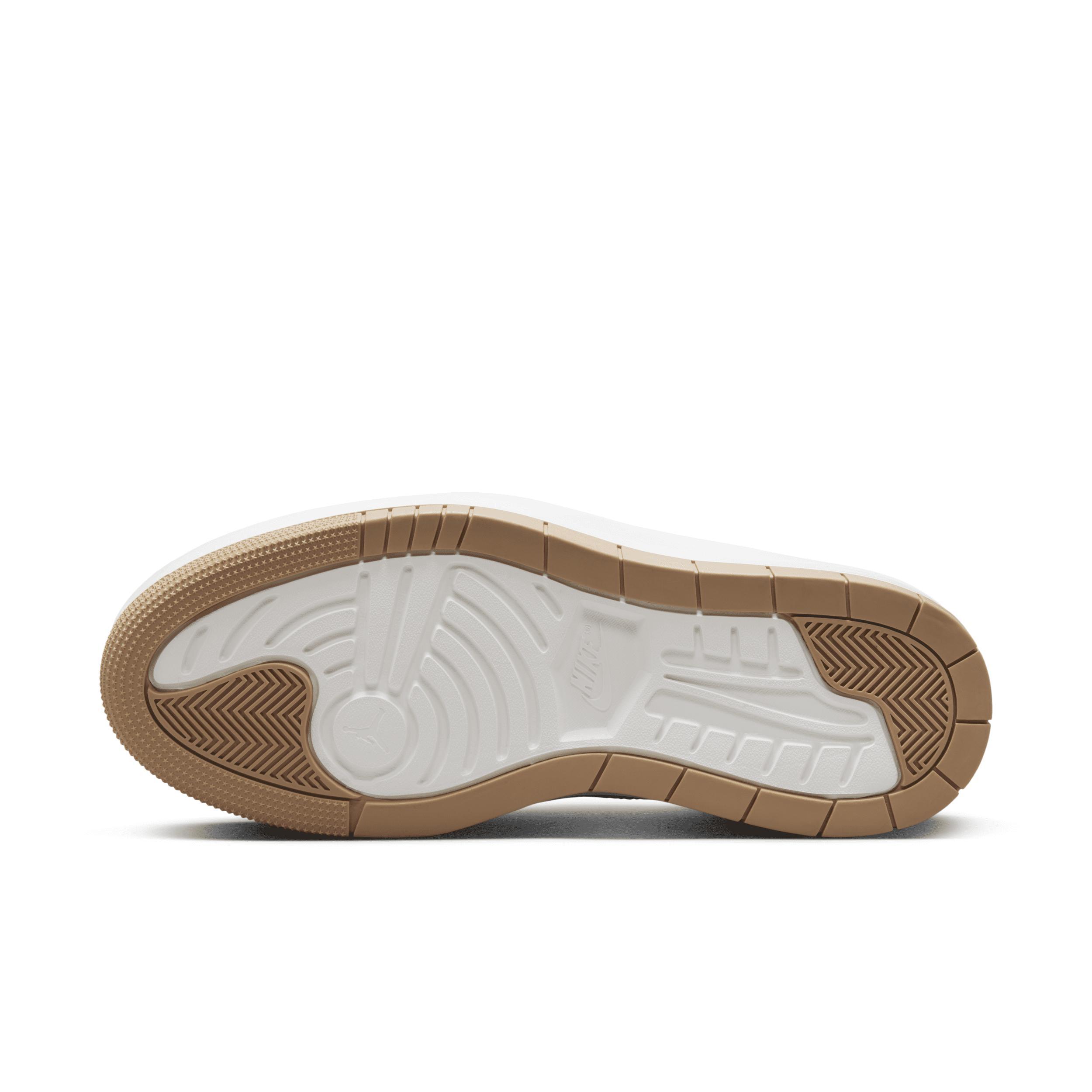 Jordan Womens Air 1 Elevate Mid - Basketball Shoes Desert Sail/White Product Image