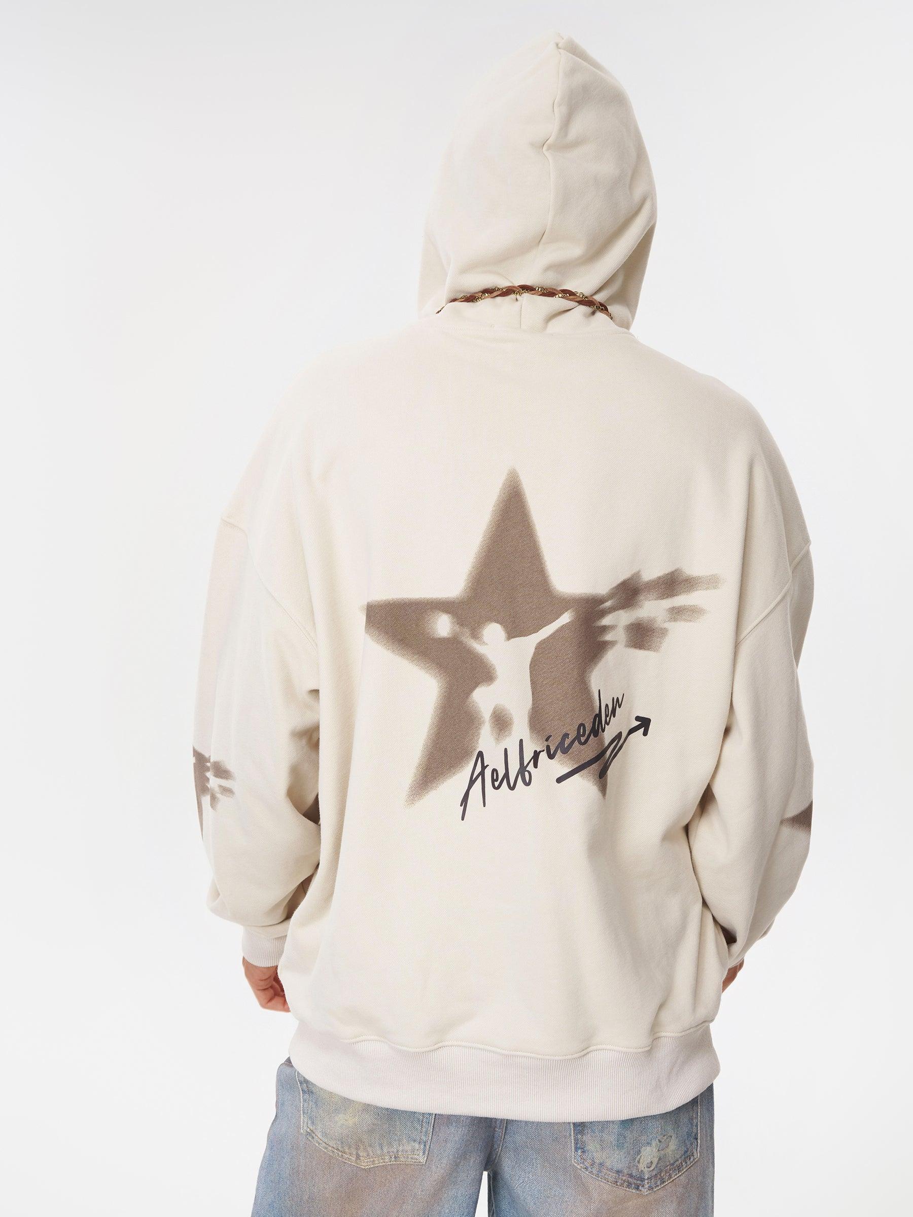 Aelfric Eden Star Figure Print Hoodie Product Image