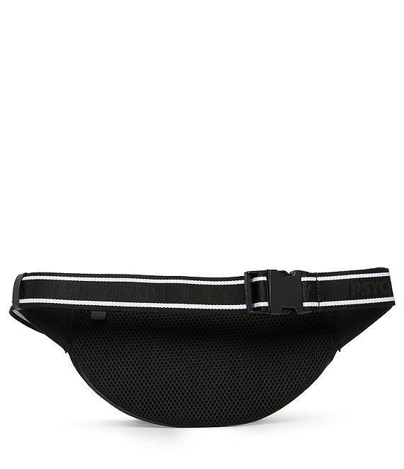 Psycho Bunny Hip Canvas/Buffed Leather Bag Product Image