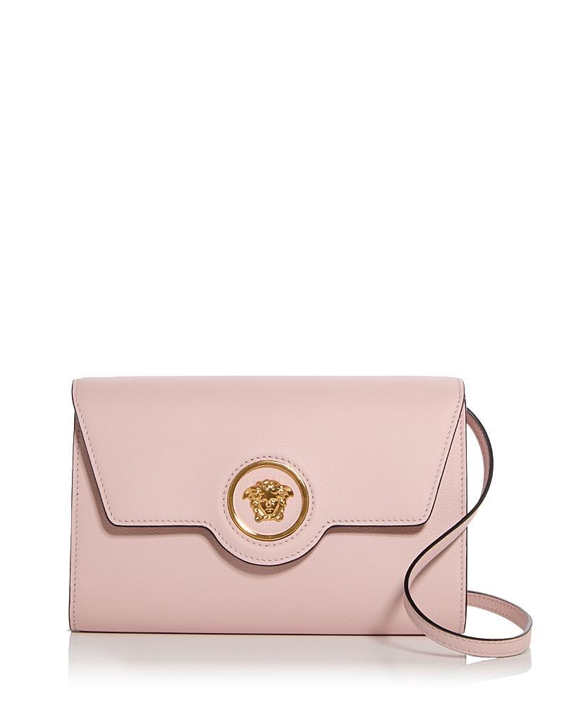Versace La Medusa Leather Shoulder Bag Product Image