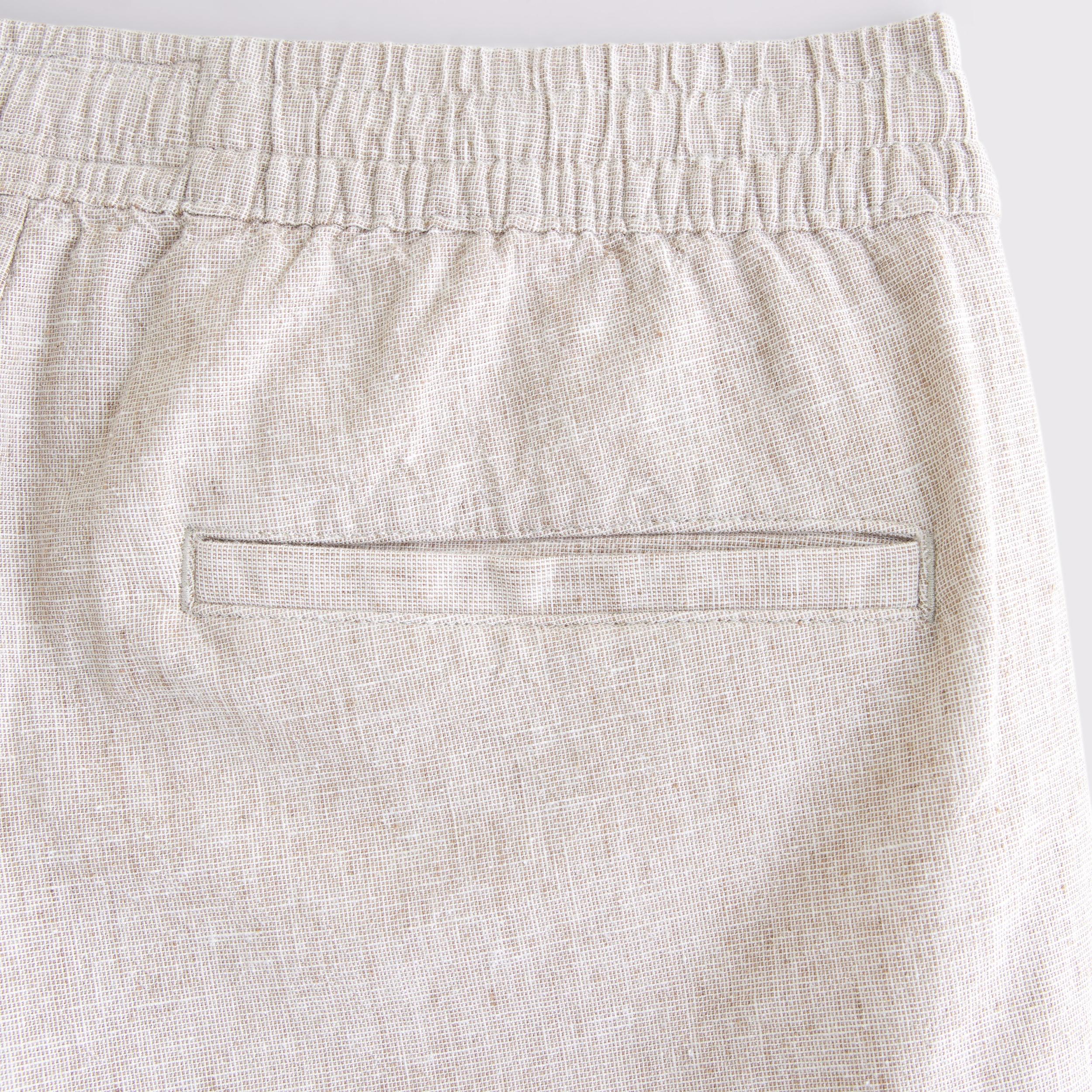 Cotton Texture Pull-On Short Product Image