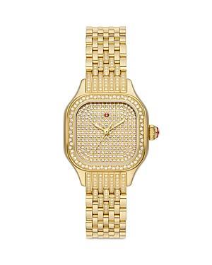 Womens Meggie 18K-Gold-Plated & 2.8 TCW Diamond Bracelet Watch/29MM Product Image