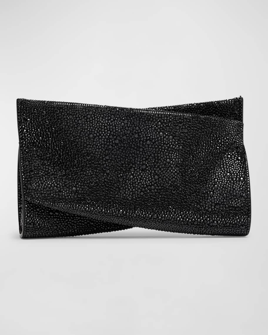 Loubitwist Small Clutch in Strass Product Image