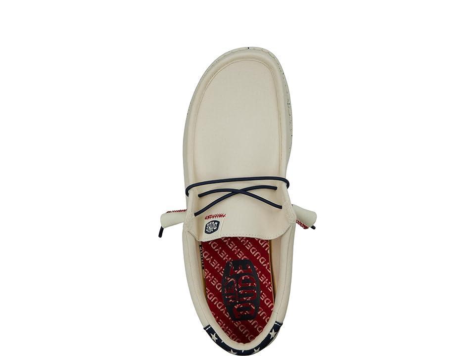 Heydude Mens Wally Americana Slip On Sneaker Product Image