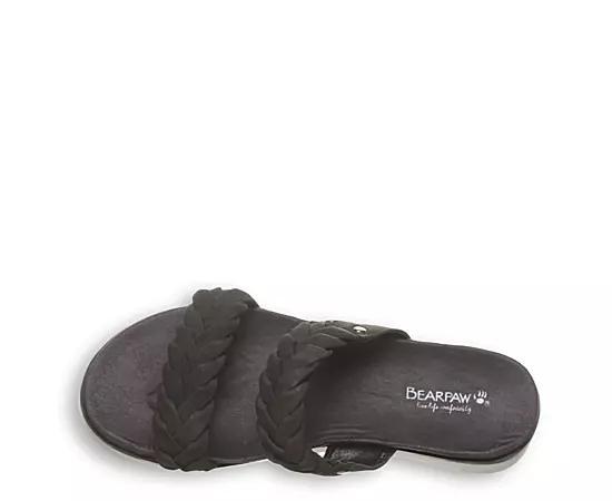 Bearpaw Thessa Women's Slide Sandals, Size: 6, Black Product Image