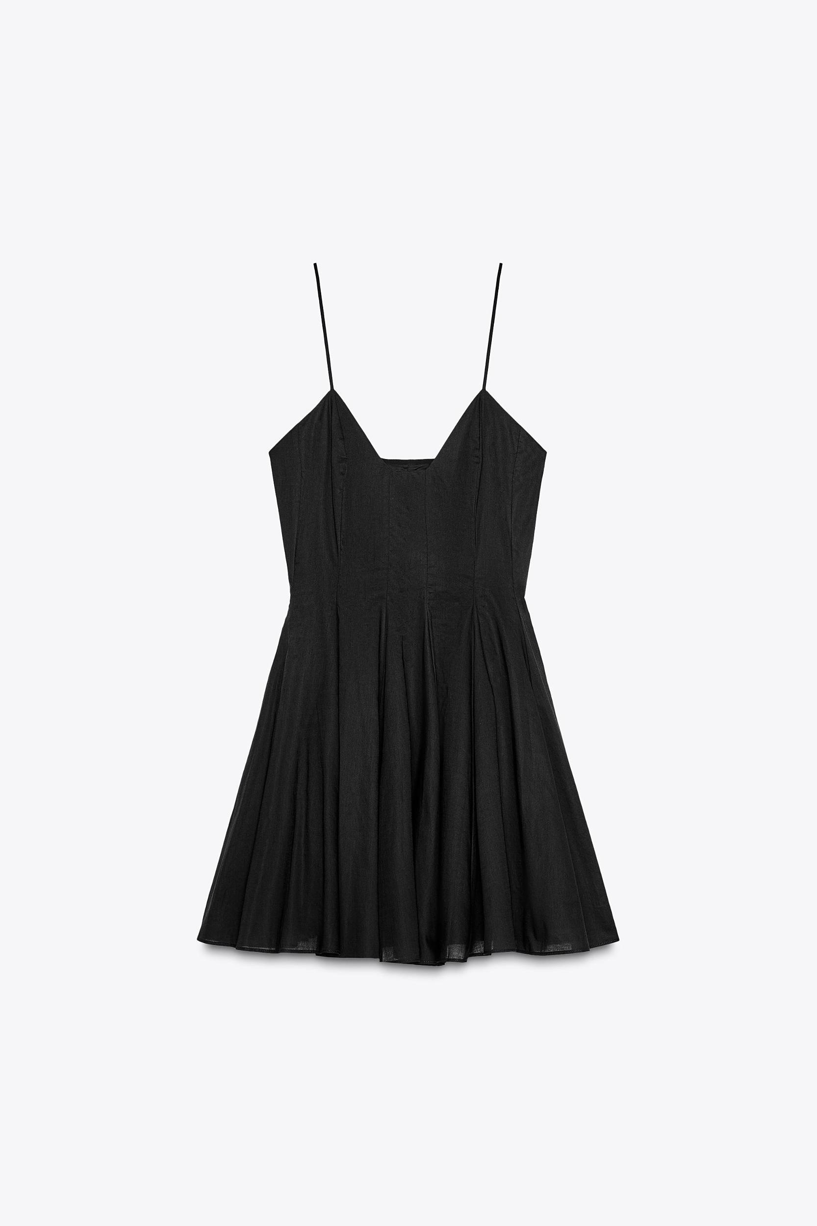 ZW COLLECTION SHORT POPLIN DRESS Product Image