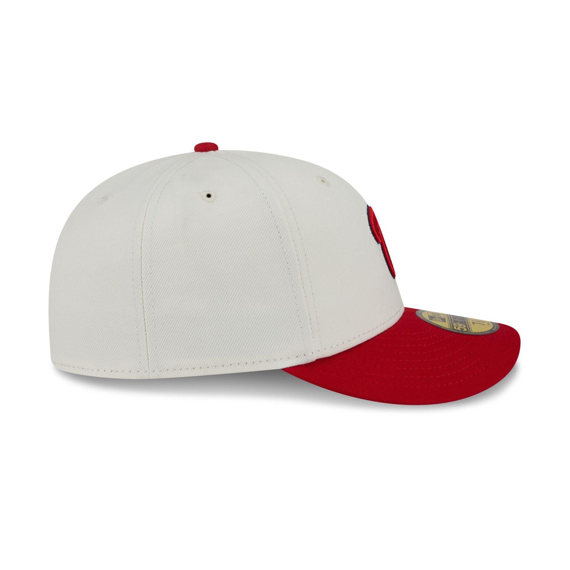 Los Angeles Angels Tonal Florals White 59FIFTY Fitted Hat Male Product Image