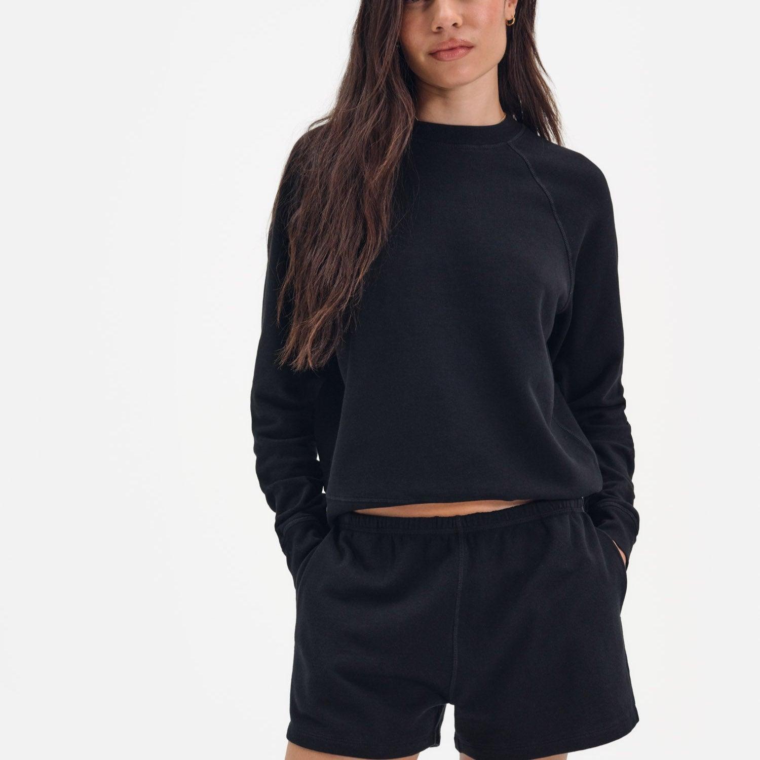 Organic Lightweight Terry Track Shorts Female Product Image
