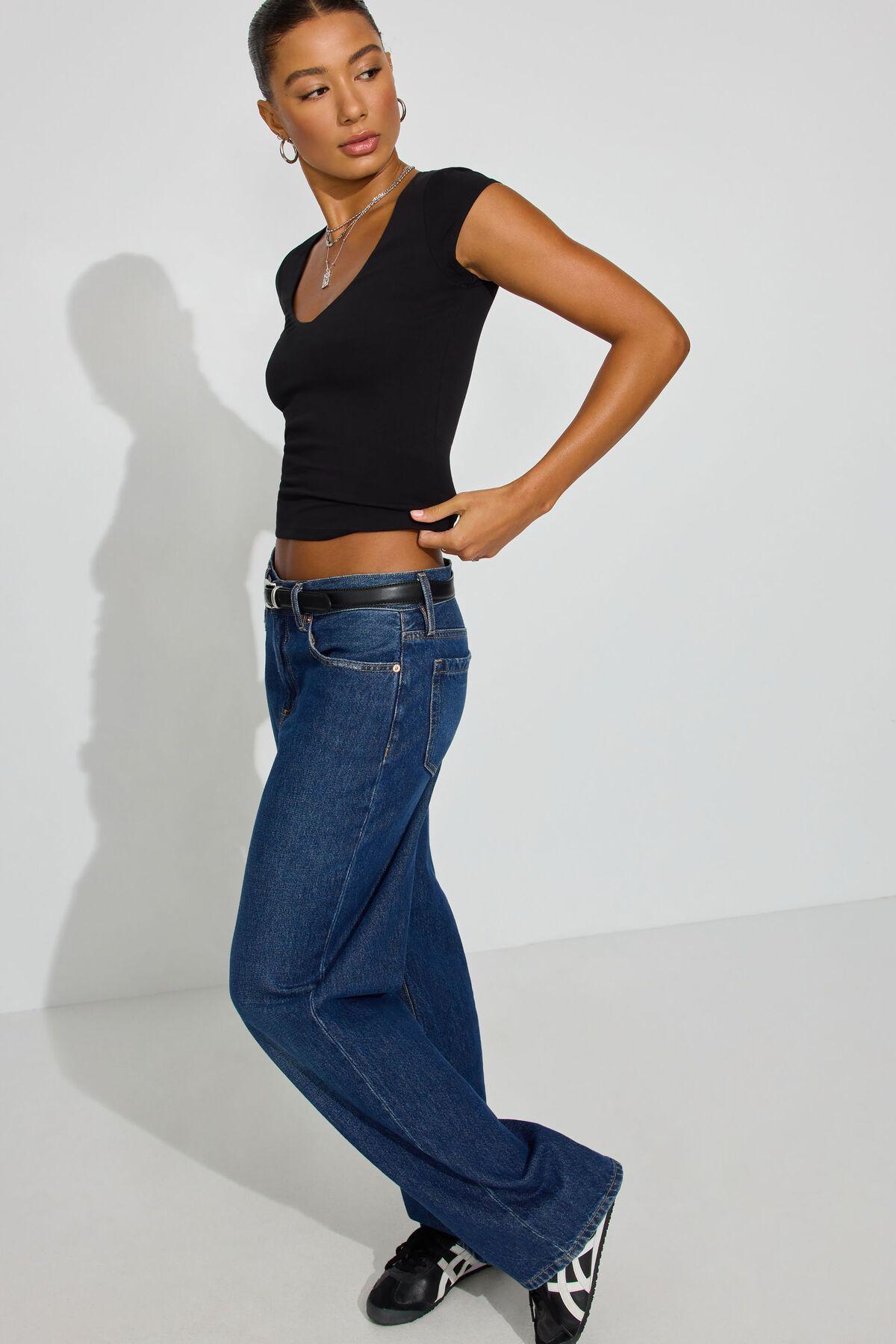 V-Neck Short Sleeve Top Product Image