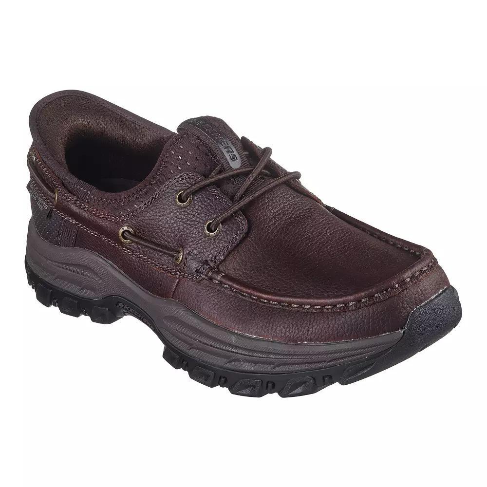 Skechers Hands Free Slip-ins® Relaxed Fit® Knowlson Shore Thing Men's Shoes, Size: 7, Red Brown Product Image