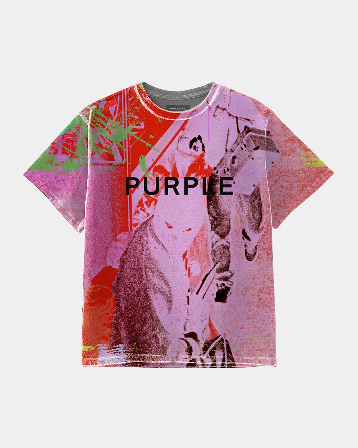 Mens Textured Jersey T-Shirt Product Image