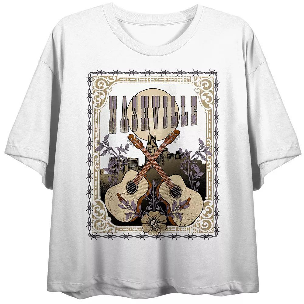 Juniors' Vintage Country Nashville Graphic Tee, Girl's, Size: XL, Black Product Image