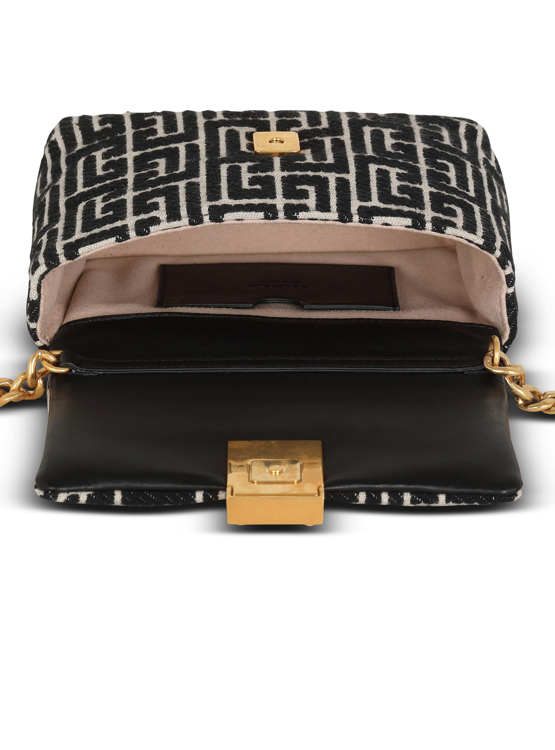 1945 Soft mini bag with jacquard monogram Product Image