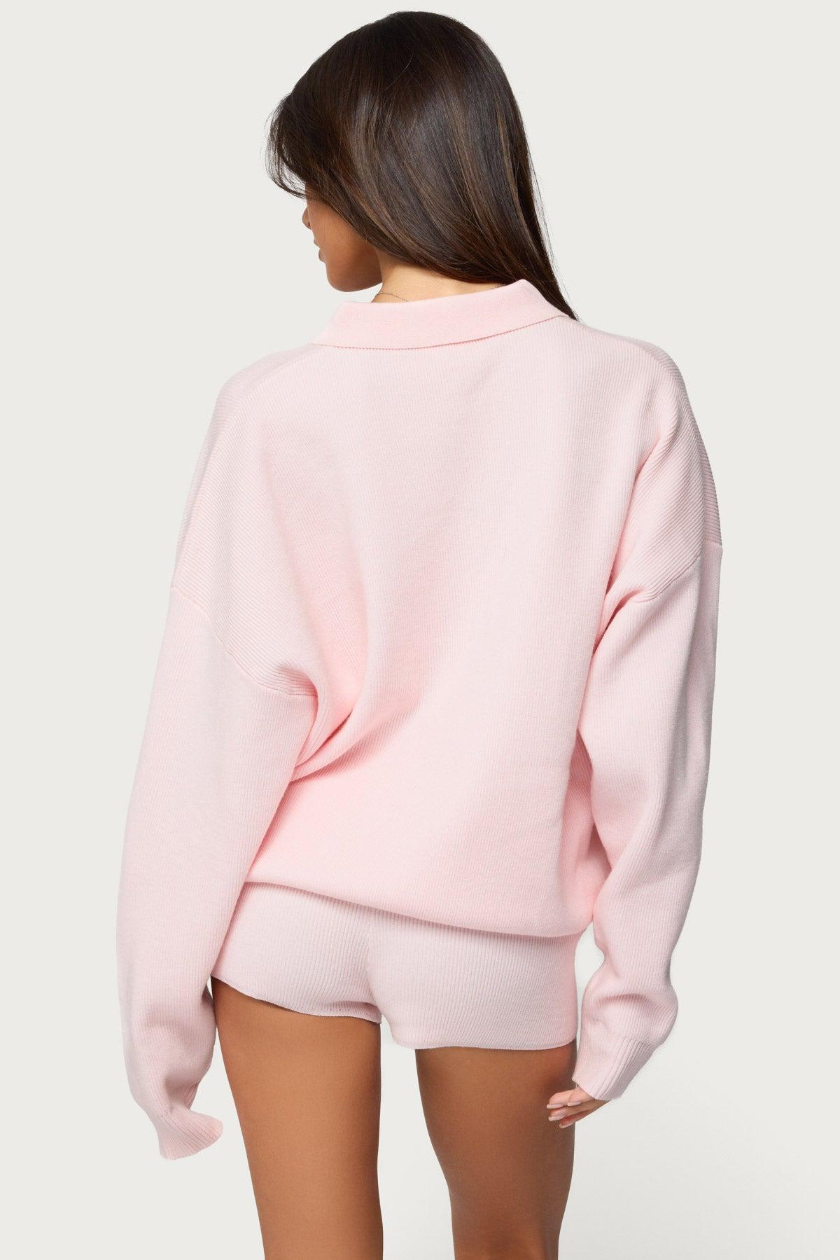 Lorie Ribbed Knit Shorts Product Image