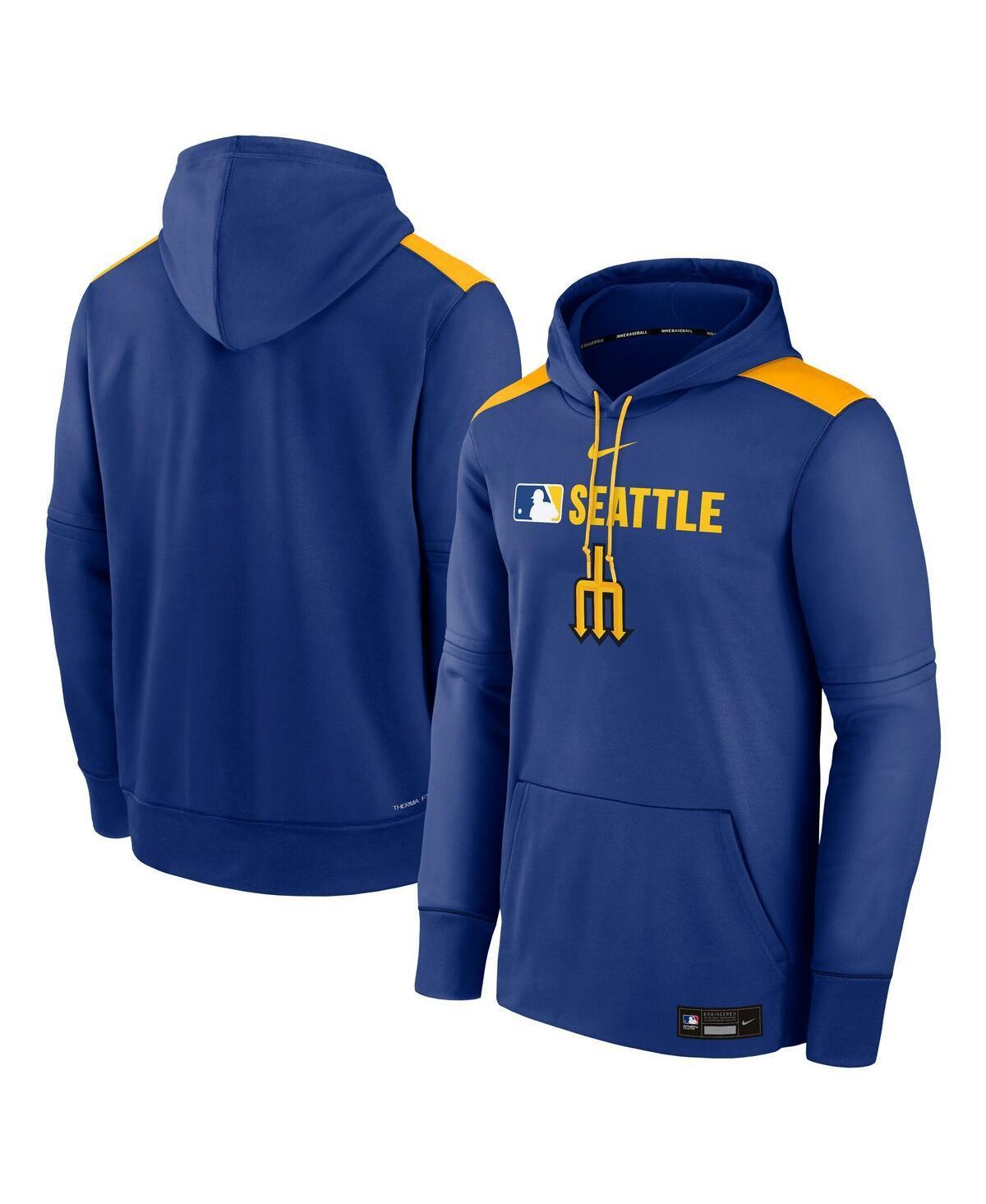 Cincinnati Reds Authentic Collection City Connect Men's Nike Therma MLB Pullover Hoodie Product Image