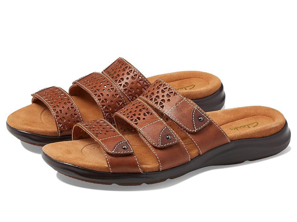 Clarks Kitly Walk Leather) Women's Shoes Product Image