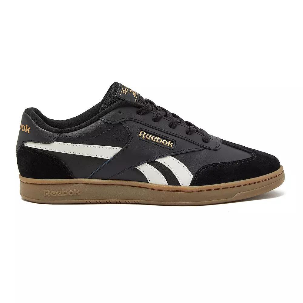 Reebok Forte Lounger Men's Tennis Shoes, Size: 10, Black Gold Gum Product Image