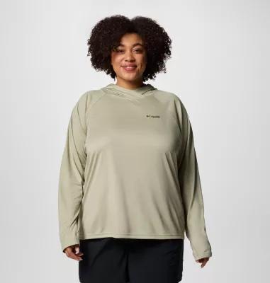 Columbia Women's PFG Tidal Tee II Hoodie - Plus Size- Product Image
