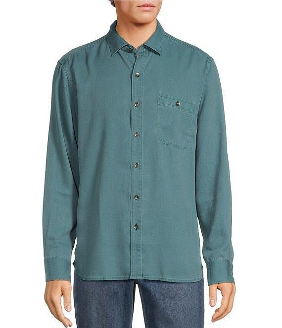 Tommy Bahama Ocean Wash Twilly Long Sleeve Woven Shirt Product Image