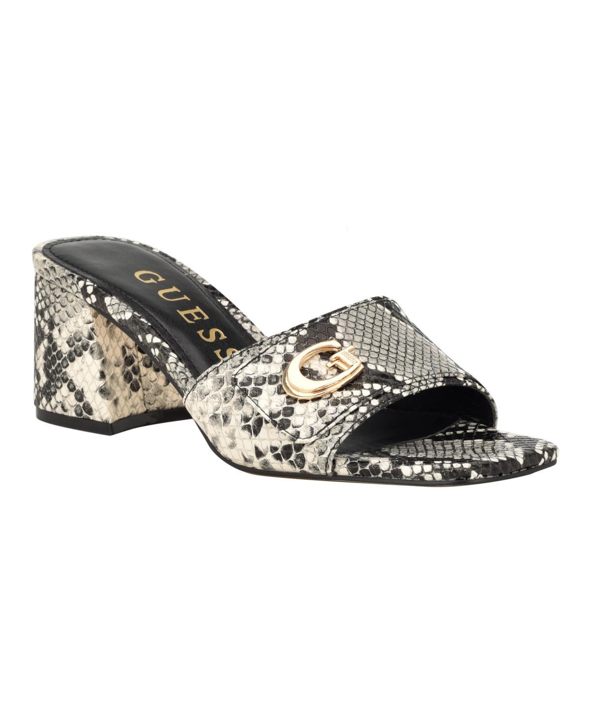 GUESS Gallai Patent) Women's Sandals Product Image