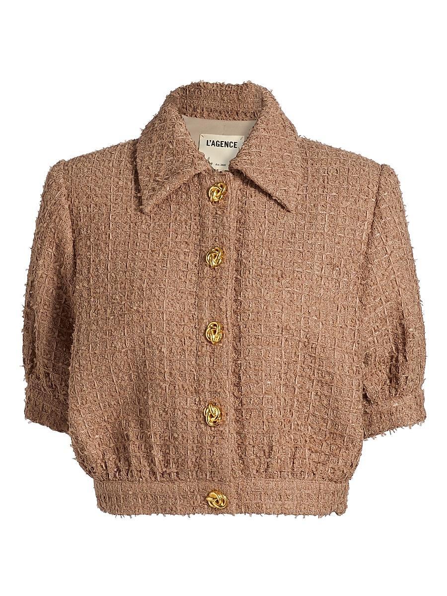 Womens Cove Crop Short-Sleeve Jacket Product Image