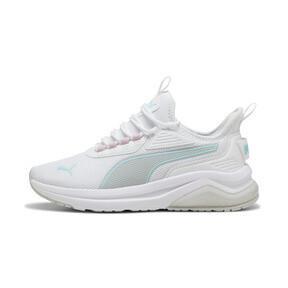 PUMA Amplifier Women's Sneakers in White/Cool Light Grey/Safe Lake Product Image