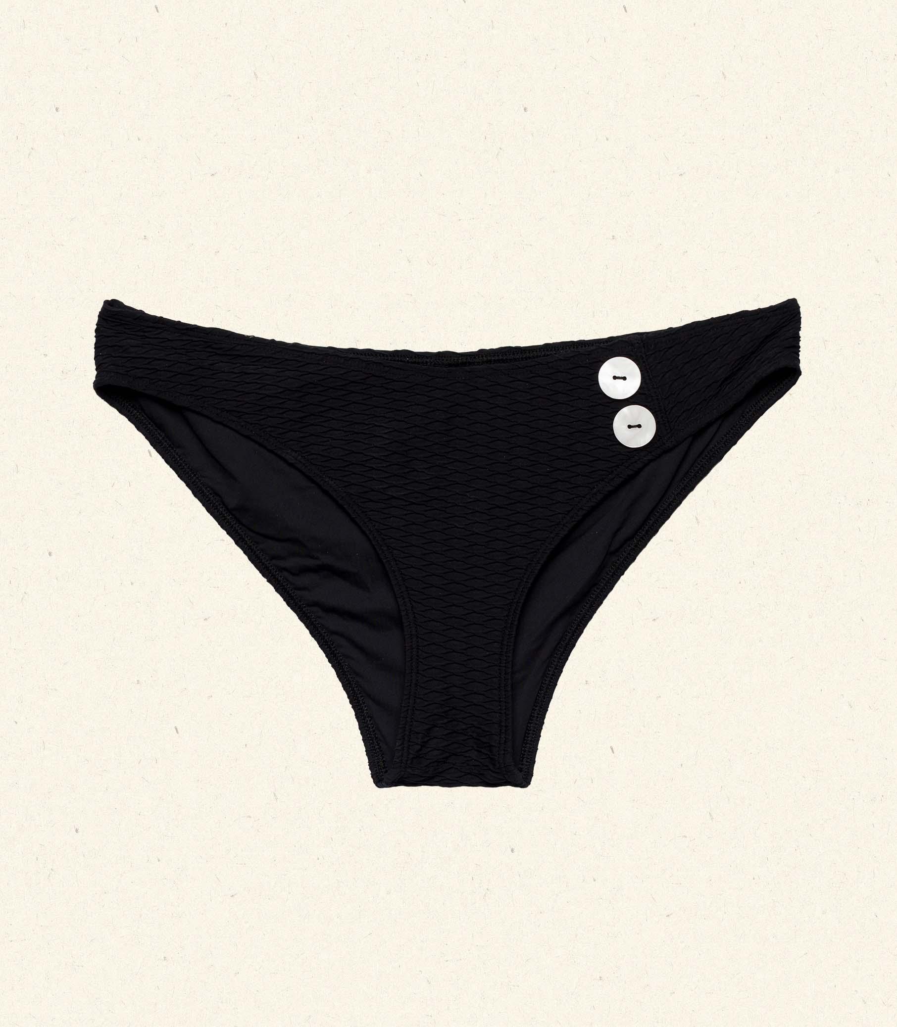 ALARA BIKINI BOTTOM -- NERO Product Image