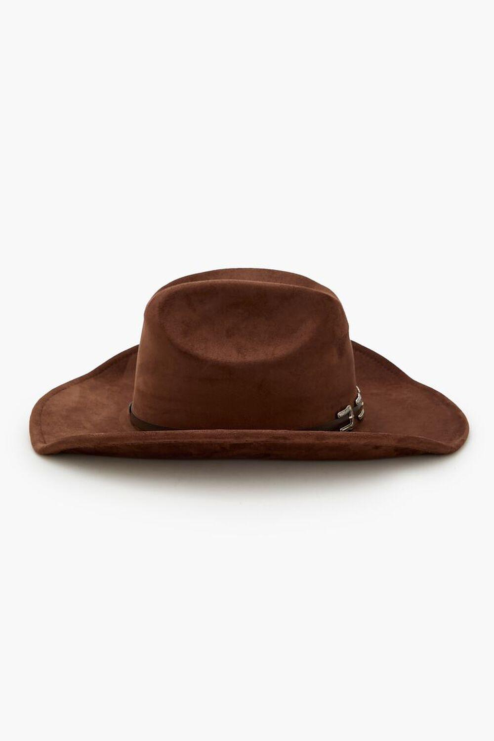 Buckled-Trim Cowboy Hat | Forever 21 Product Image